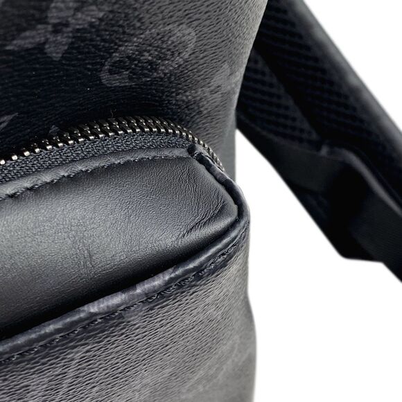 Louis Vuitton Apollo Backpack Rucksack Monogram Eclipse Black - Picture 8 of 12